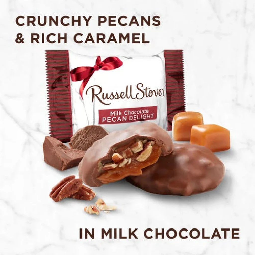 Russell Stover : Milk Chocolate Pecan Delights