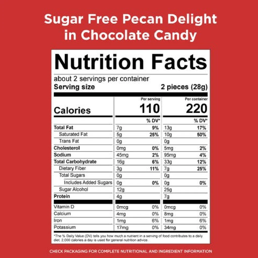 Russell Stover : Sugar Free Pecan Delight Chocolate Candy - Image 5