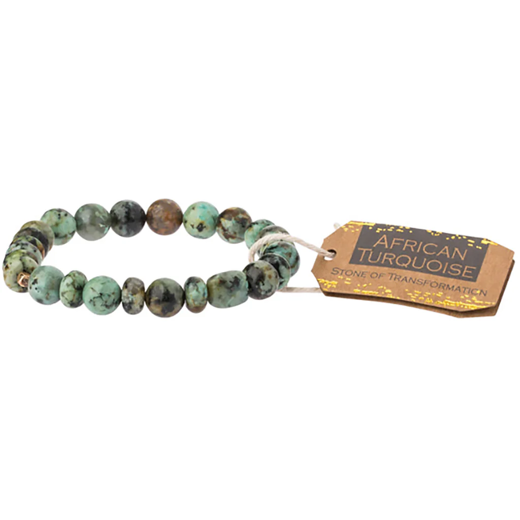 Scout Curated Wears : Stone Stack Bracelet - African Turquoise