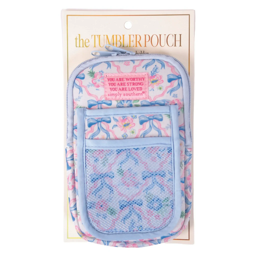 Simply Southern : Ribbon Tumbler Pouch