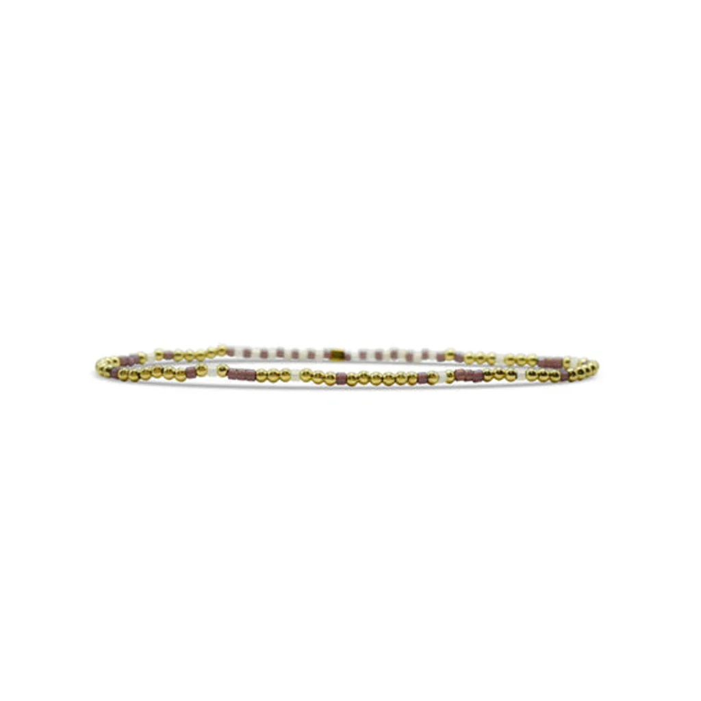 Stia : Ride or Die - Morse Code Sentimental Stackers Bracelet - Image 2