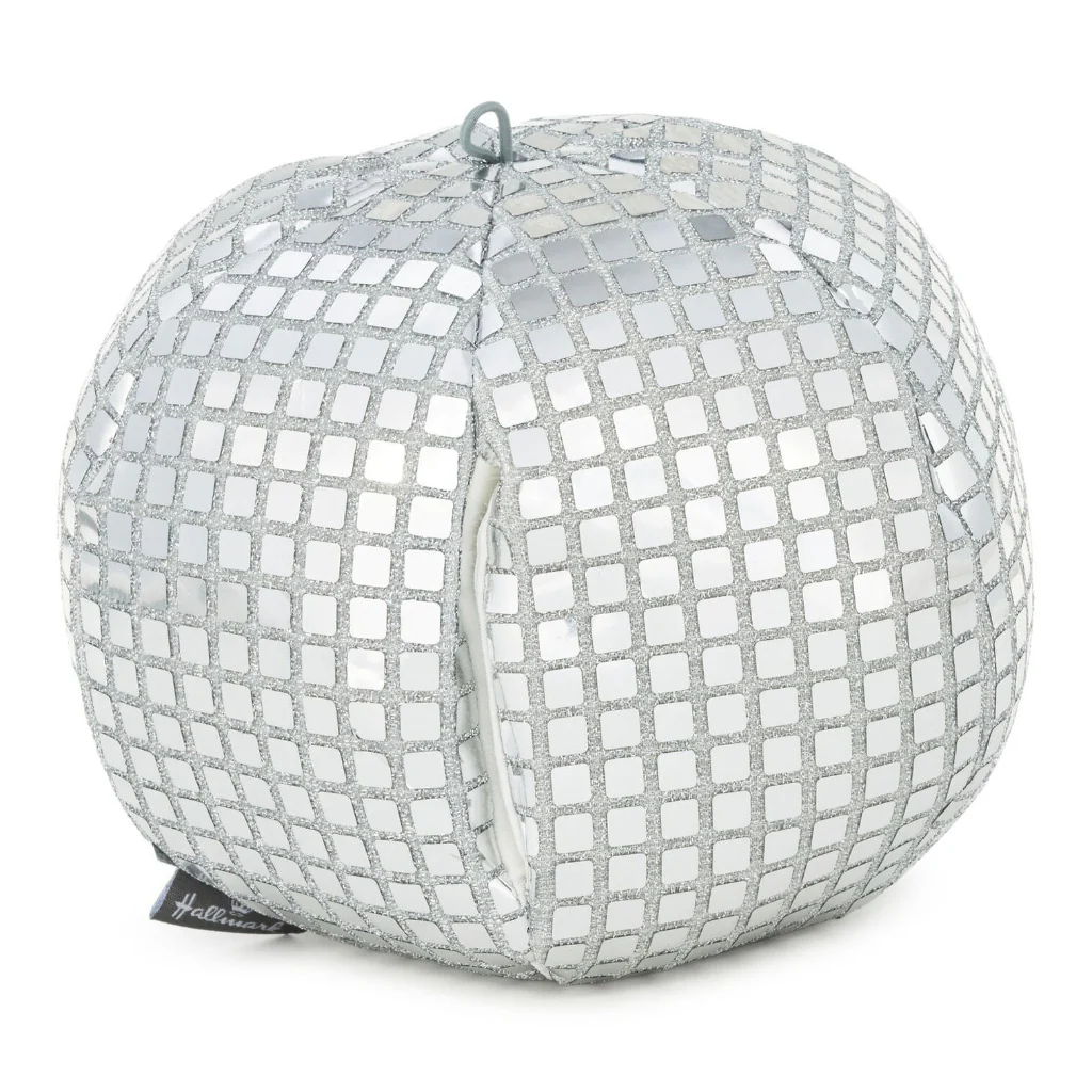 Hallmark : Small Disco Ball Plush With Sound, 6" - Image 2