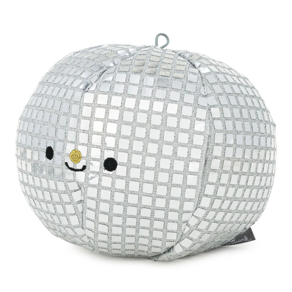 Hallmark : Small Disco Ball Plush With Sound, 6" - Image 3