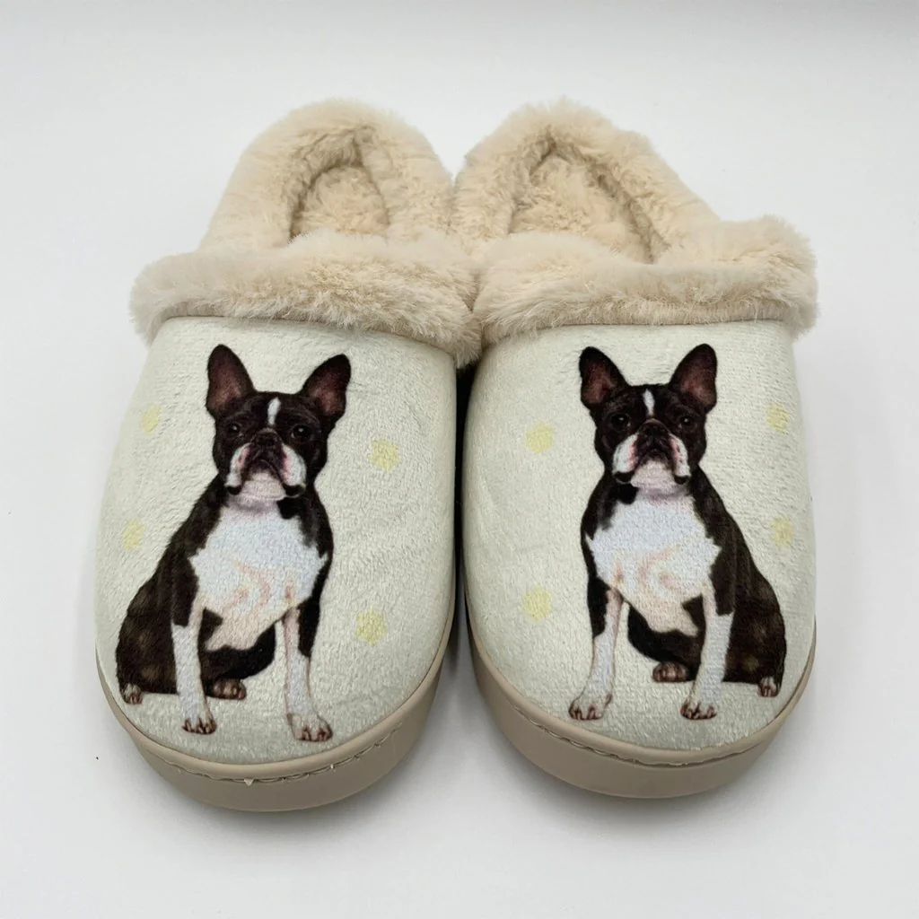 Snuggs : Boston Terrier Slippers - Image 2