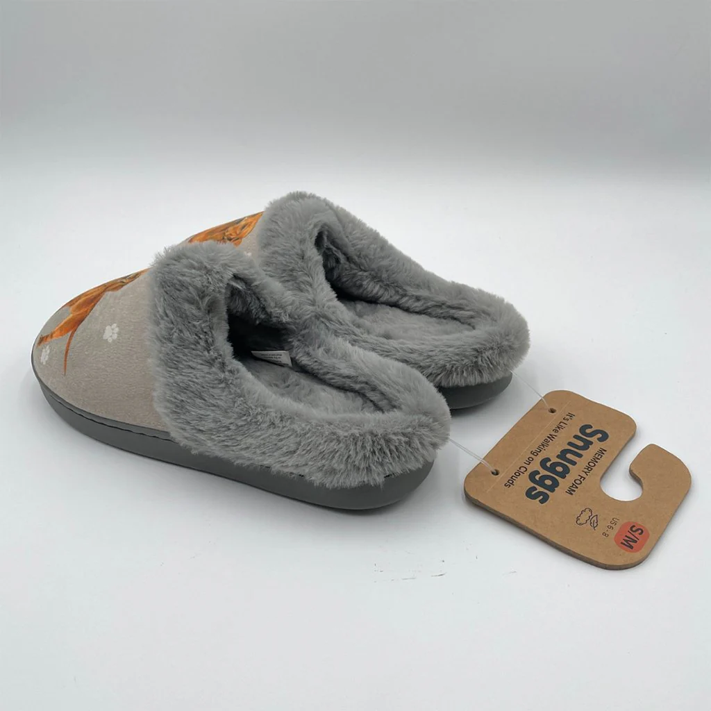 Snuggs : Dachshund Red - Slippers - Image 3