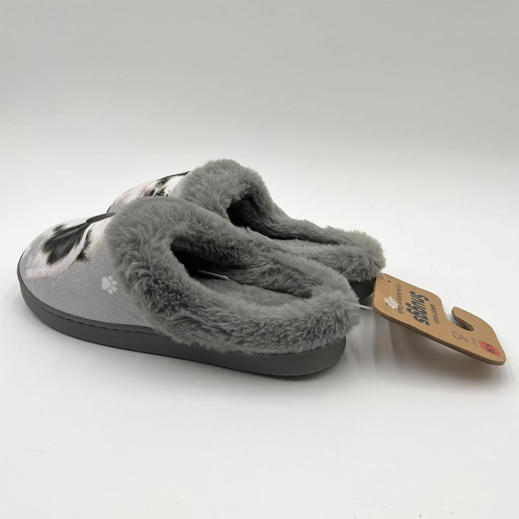 Snuggs : Shih Tzu Black - Slippers - Image 3