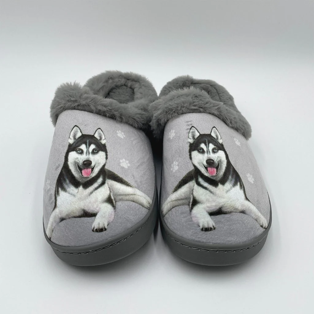 Snuggs : Siberian Husky Slippers - Image 2