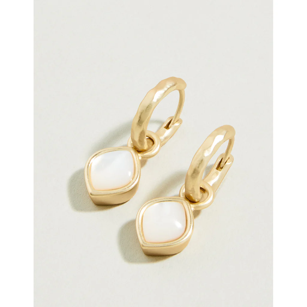 Spartina 449 : Maera Drop Hoop Earrings