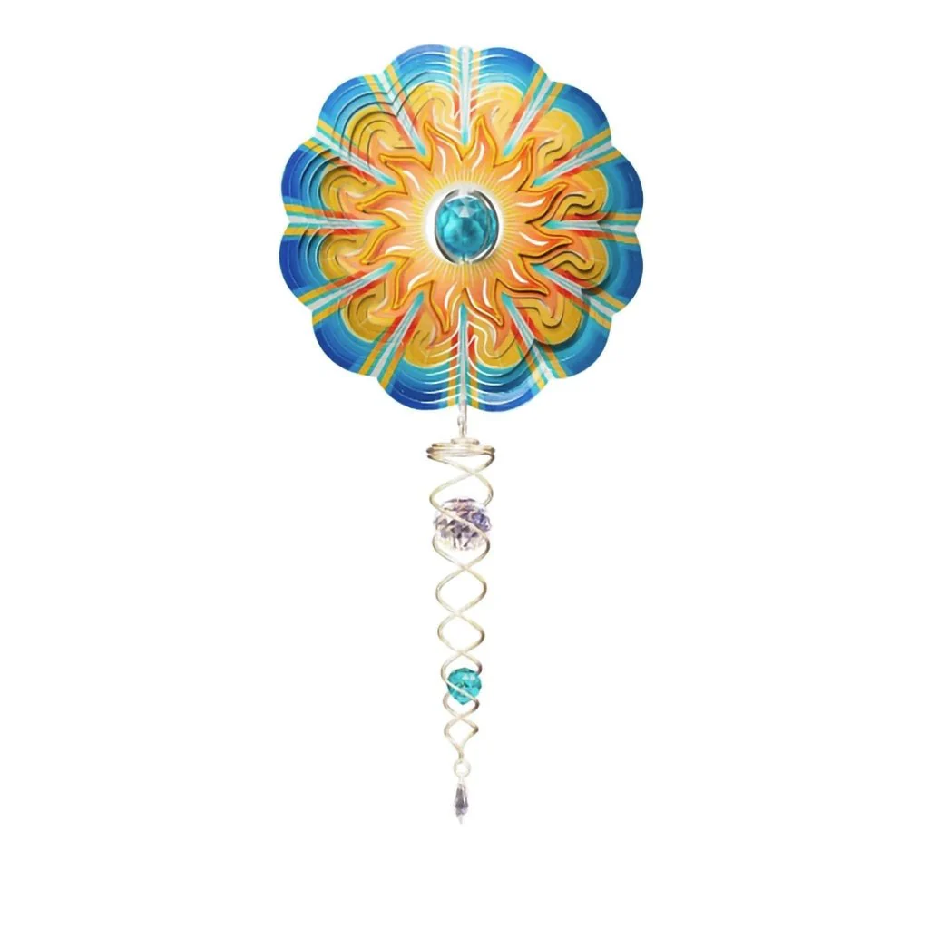 Spinfinity : Wind Spinner Crystal Aqua Sun - Mini Set