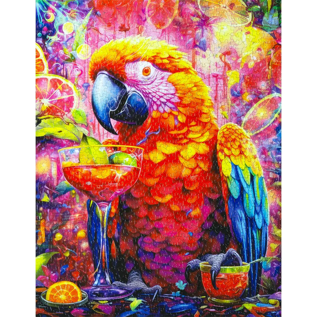 Springbok : Paradise Parrot - 1000 Piece Jigsaw Puzzle - Image 2