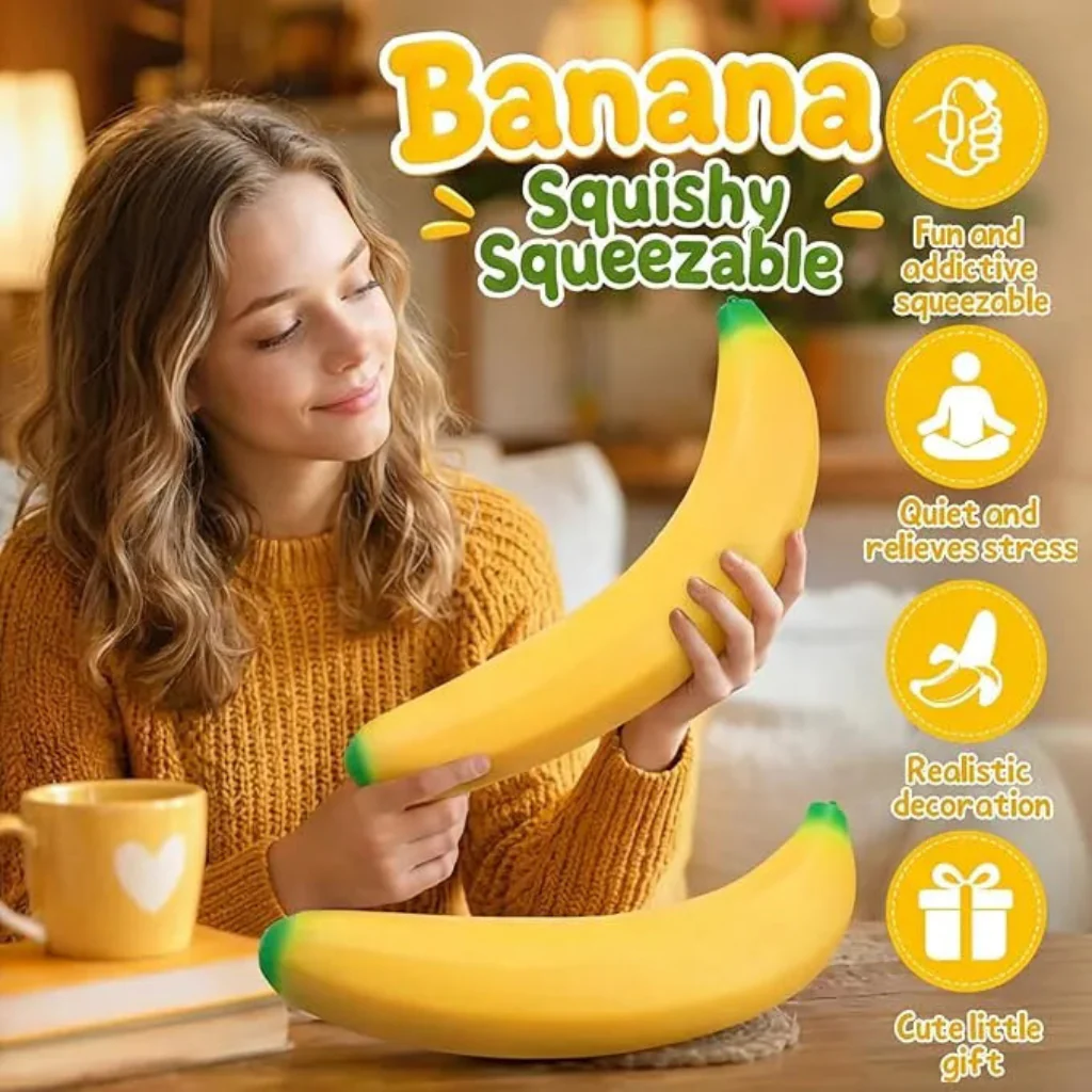PUKA CREATION LLC : Giant Squeeze Banana - Image 3