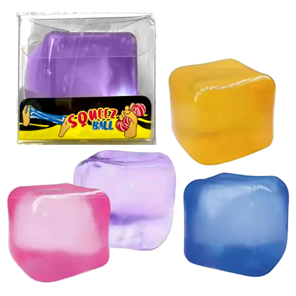 PUKA CREATION : Squeeze Crystal Cube- Assorted no choice