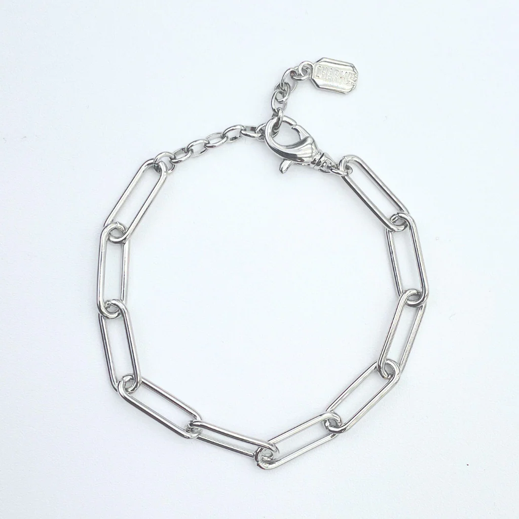 Stia : DIY Paperclip Bracelet - Silver