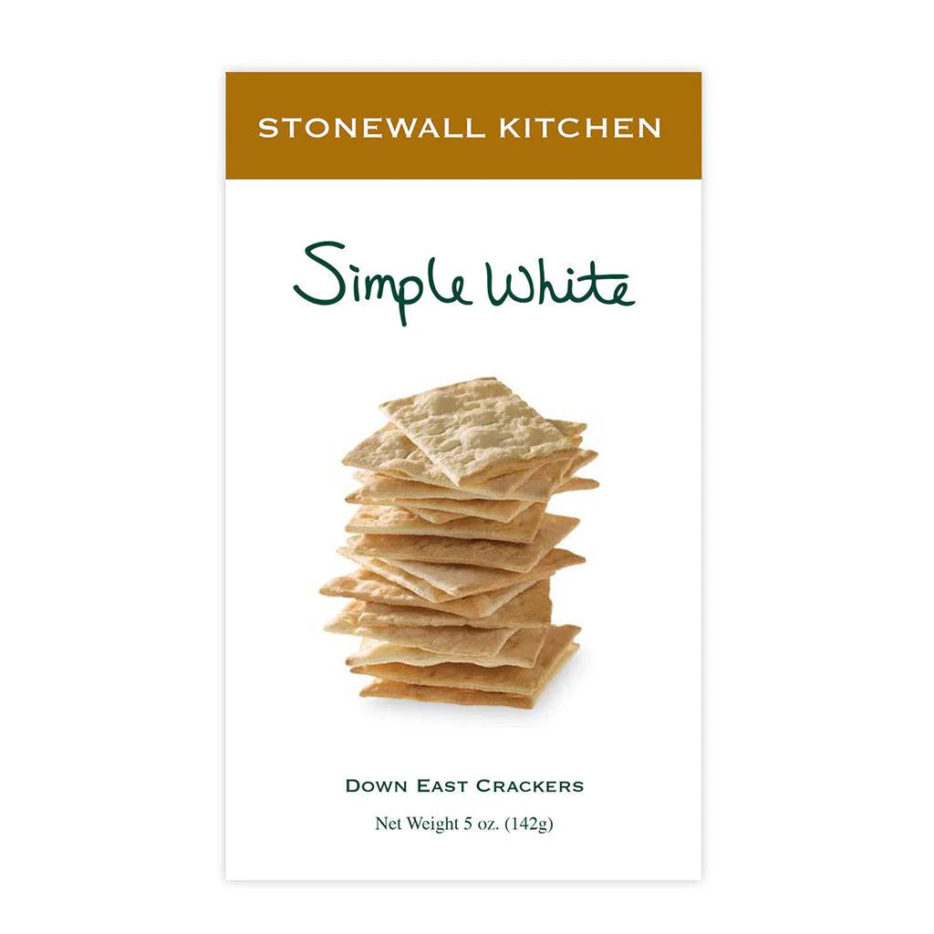 Stonewall Kitchen : Simple White Crackers