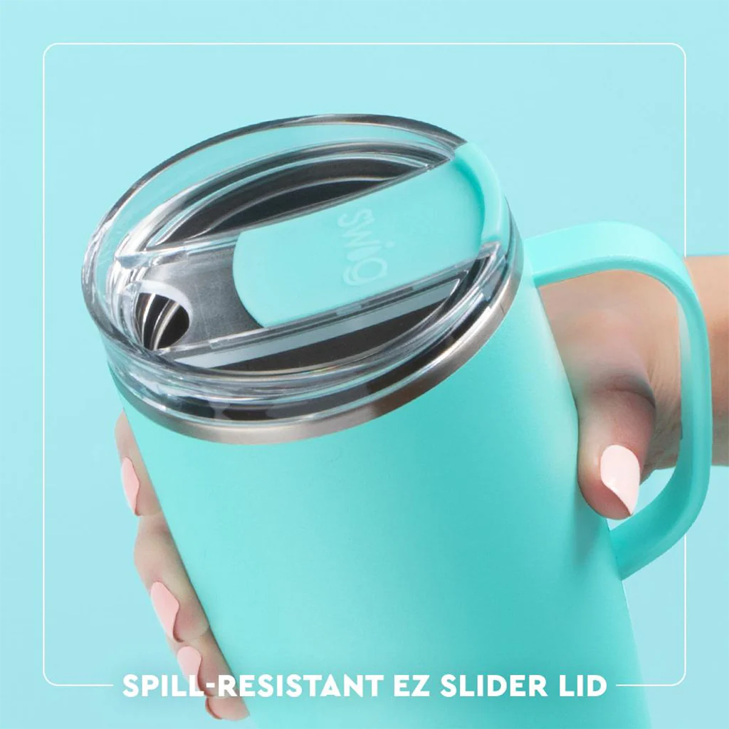 Swig : Full Travel Mug (22oz) in Blue Lagoon - Image 3