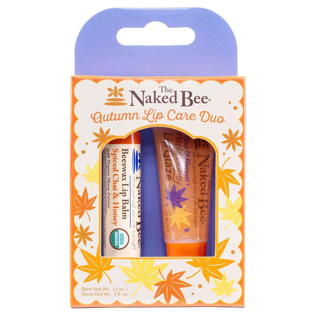 The Naked Bee : Autumn Lip Care Duo