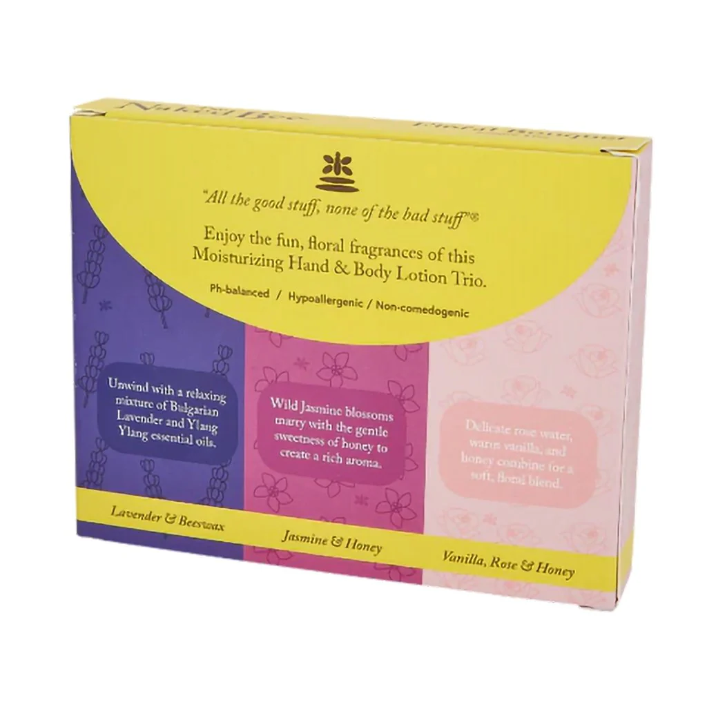 The Naked Bee : Floral Bouquet Lotion Trio - Image 2
