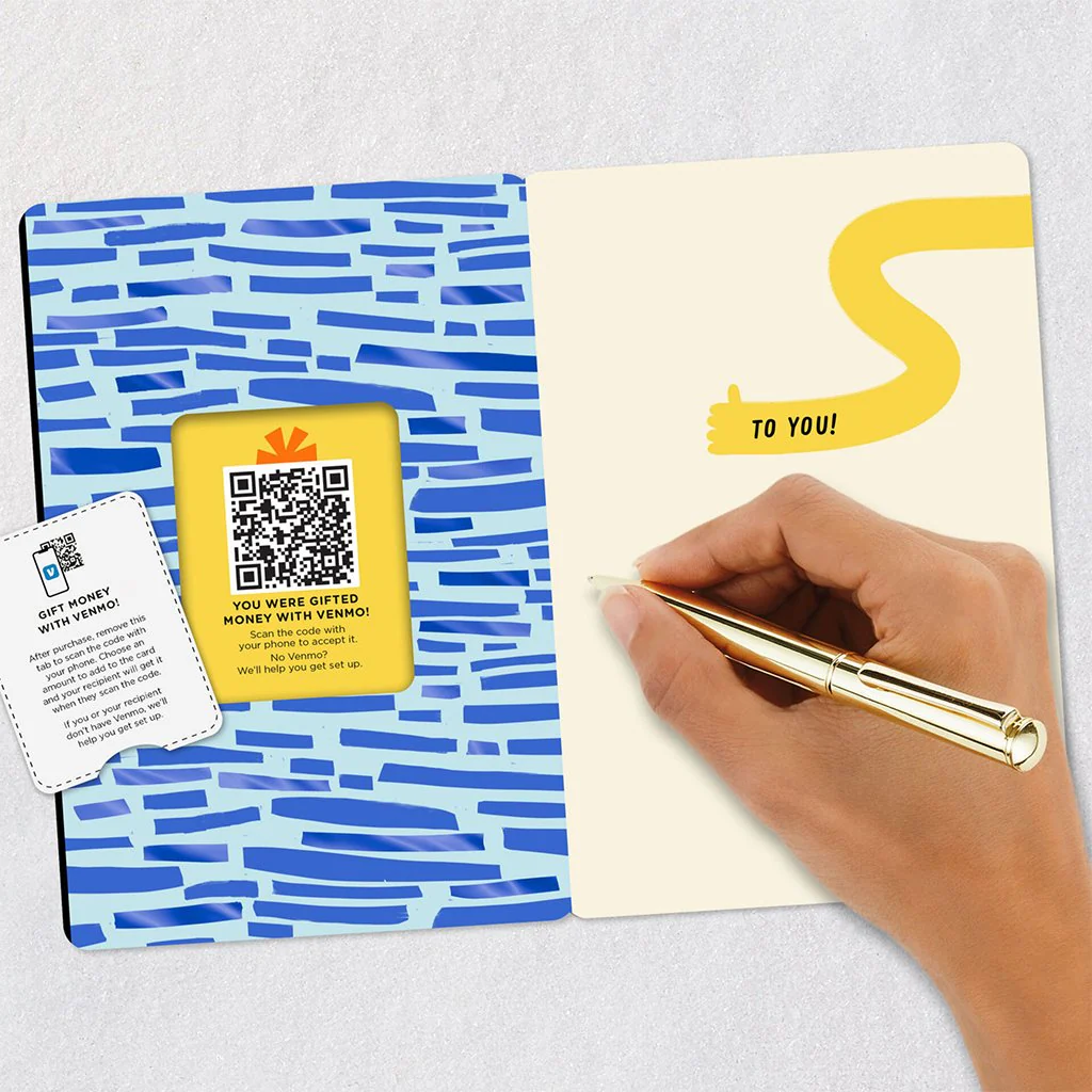Thumbs Up Venmo Congratulations Card - Image 8