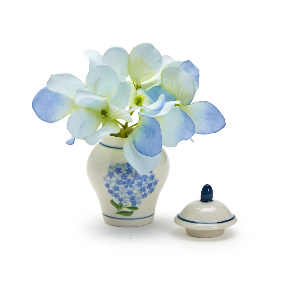 Twos Company : Hydrangea Ginger Jar Picks in Gift Box - Image 2