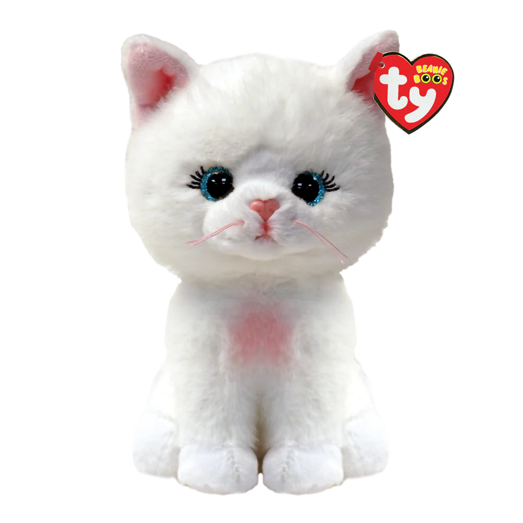 Ty : Beanie Boos - Amelia - White Cat