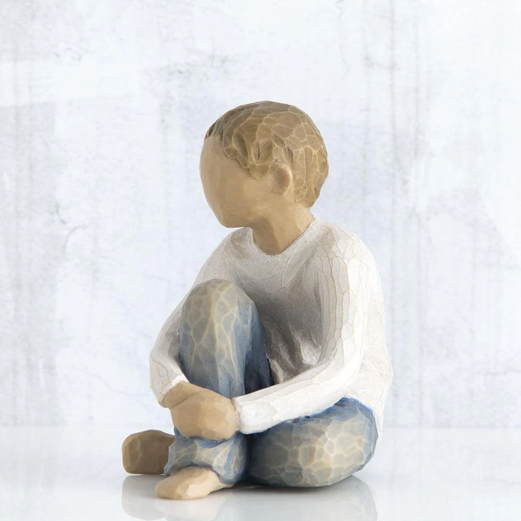 Willow Tree : Caring Child Figurine - Image 2