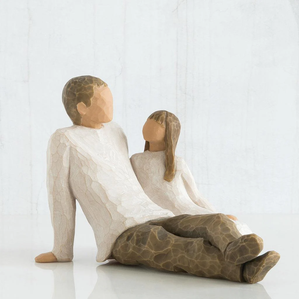 Willow Tree : Father and Daughter Figurine