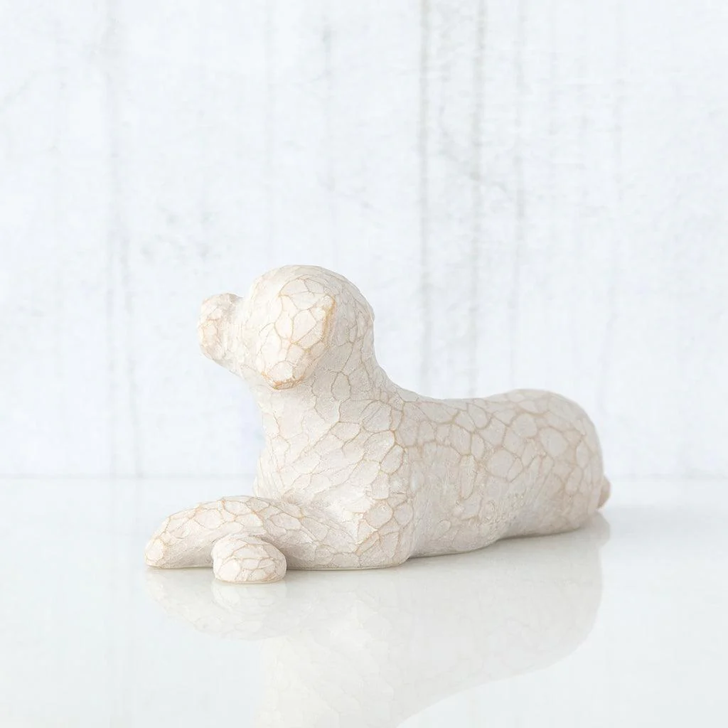 Willow Tree : Love My Dog (Small, Lying Down) Figurine - Image 4