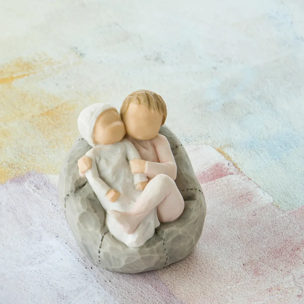 Willow Tree : My New Baby Figurine in Blush - Image 5