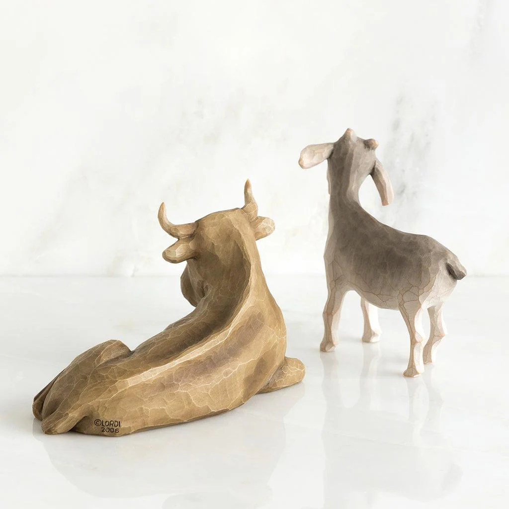 Willow Tree : Ox and Goat Figurine Set - Image 3