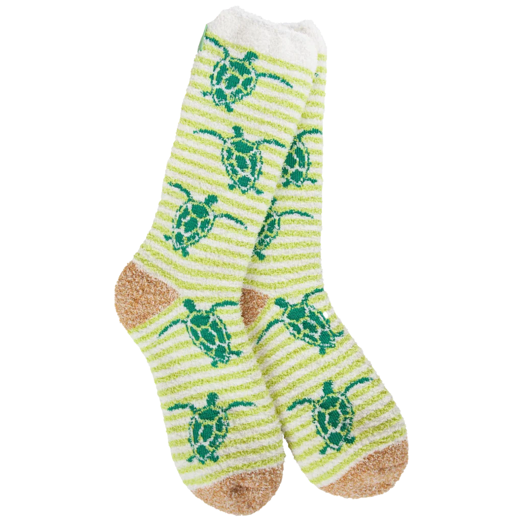 World's Softest Socks : Turtle Stripe Cozy Sock