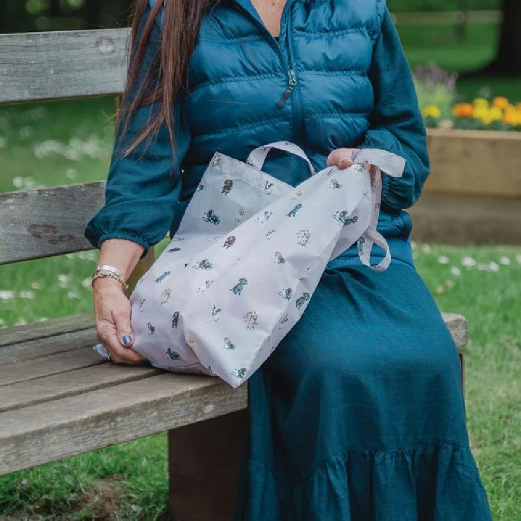 Wrendale : A Dog's Life' Dog Foldable Shopping Bag - Image 4