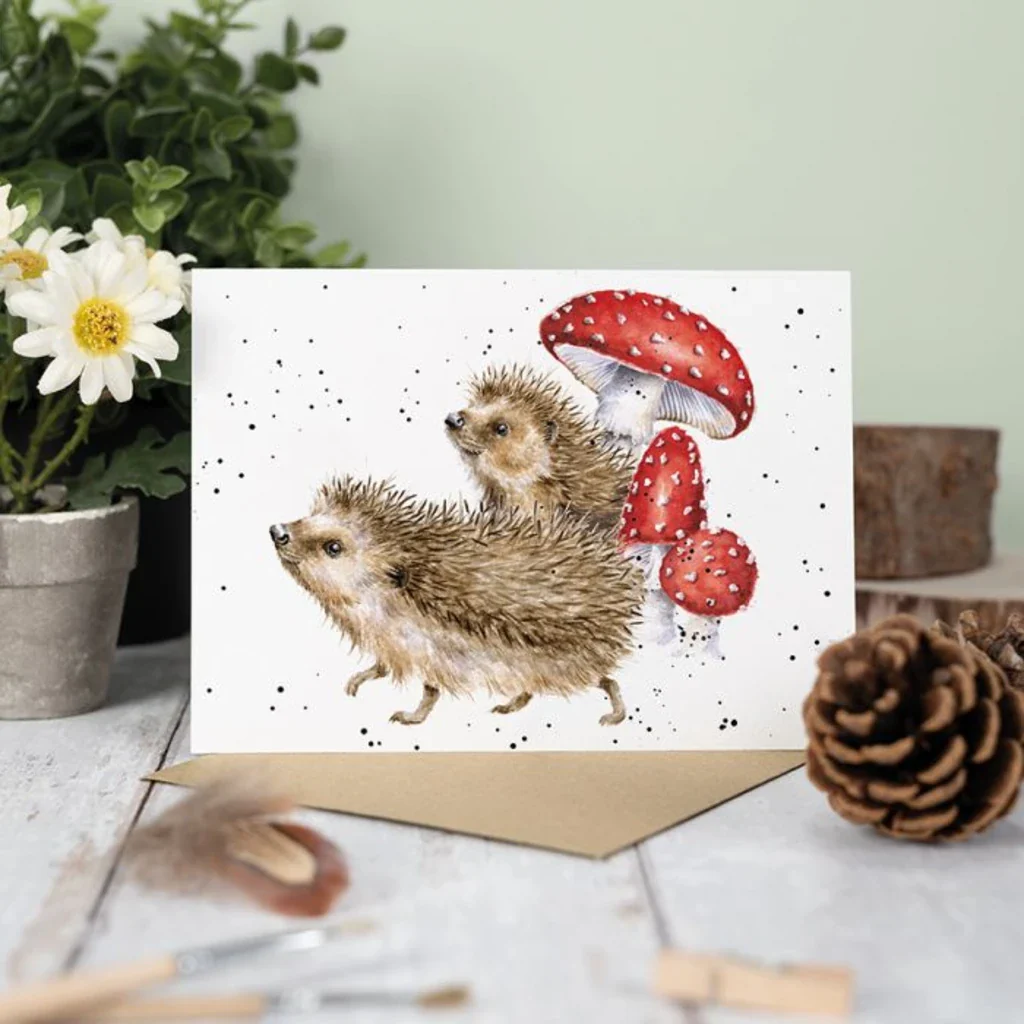 Wrendale : A Prickly Adventure' Hedgehog Card - Image 2