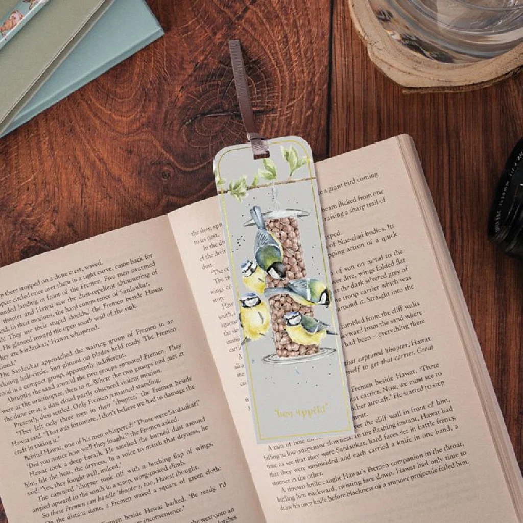 Wrendale : Bon Appétit Bluetit Bookmark - Image 2