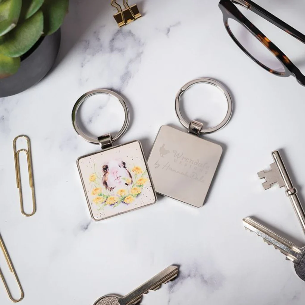 Wrendale : Dandy Day' Guinea Pig Keychain - Image 2
