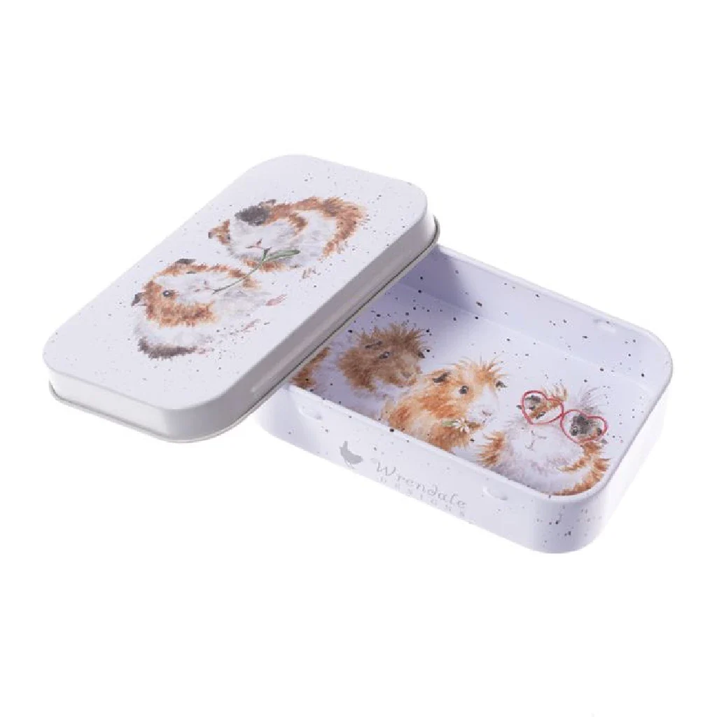Wrendale : Lettuce Be Friends' Guinea Pig Mini Gift Tin