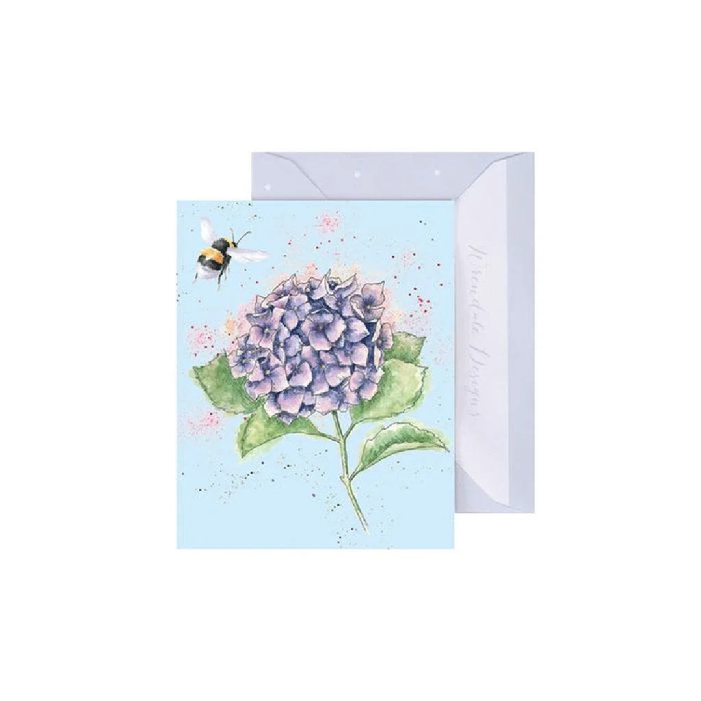 Wrendale : Hydrangea' Bee Enclosure Card