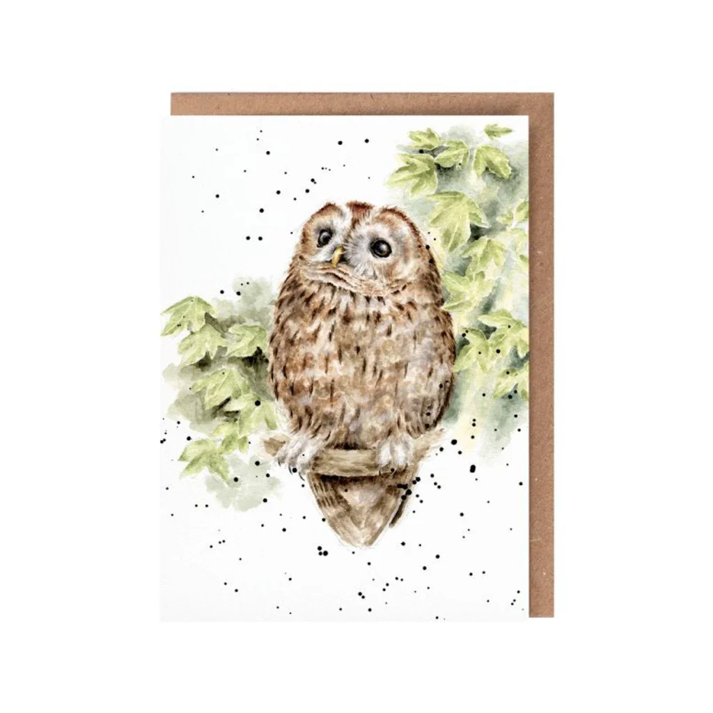 Wrendale : Treetops' Owl Card