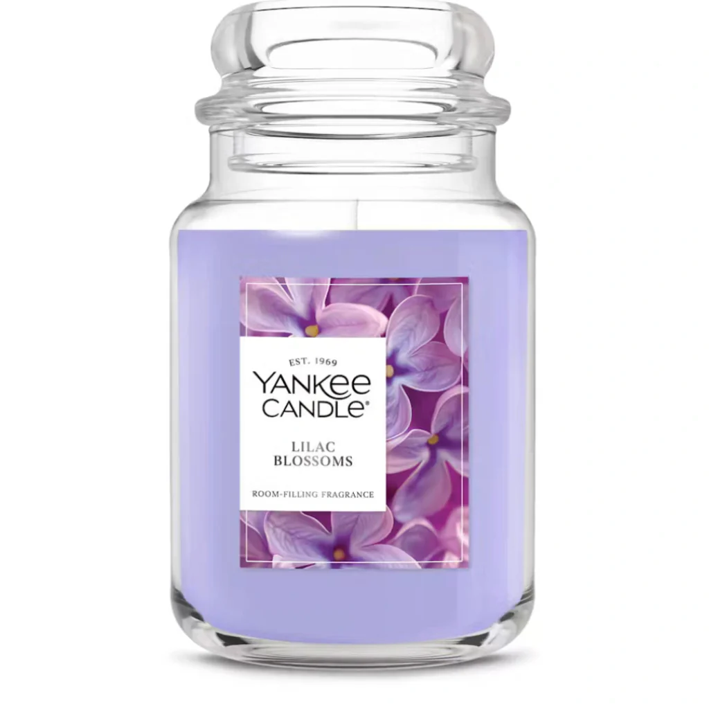 Yankee Candle : Lilac Blossoms Large Jar Candles